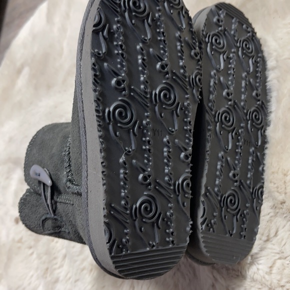 Aussie Merino Suede/Wool Kids Boots Y11 - Picture 12 of 16